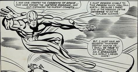 Capns Comics The Silver Surfer By Jack Kirby
