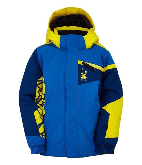 Spyder Mini Challenger Boys Jacket Old Glory Abyss Paul Readers