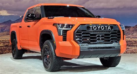 2022 Toyota Tundra Trd Pro Red Interior