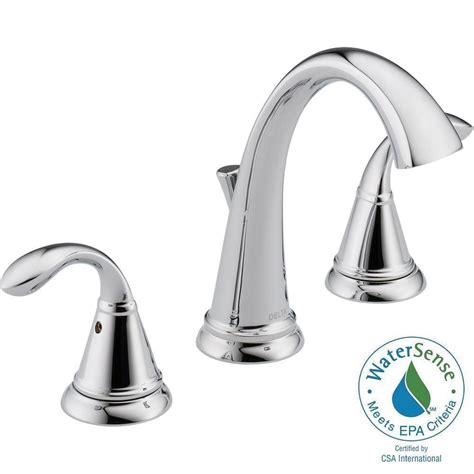 Getting started with leaky faucets. Delta Zella 8 in. Widespread 2-Handle Bathroom Faucet in ...