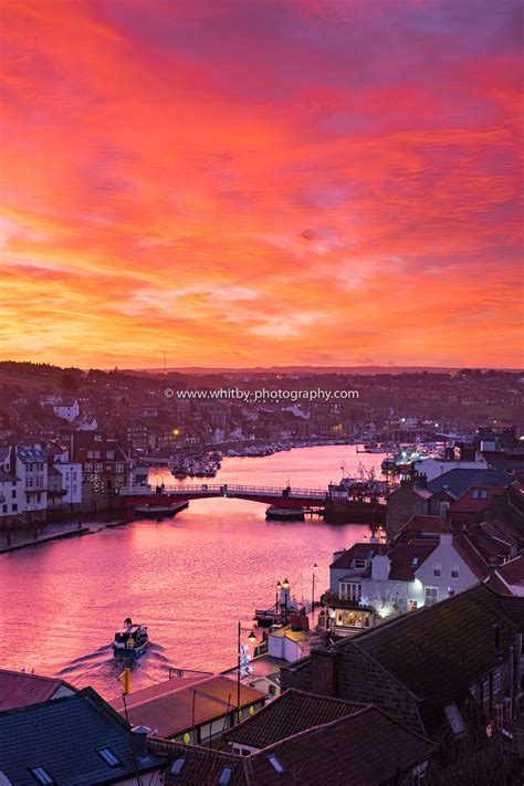 Whitby Harbour Sunrise Christmas Eve 2015 Whitby Photography