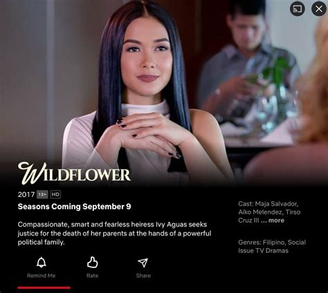 Wildflower ABS CBN Films To Arrive On Netflix In September