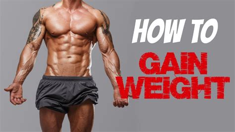 how to gain weight with a fast metabolism youtube