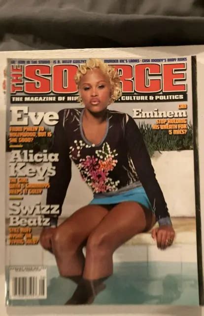 The Source Magazine August 2002 No 155 Eve Alicia Keys Swizz Beatz Lil Kim 1295 Picclick