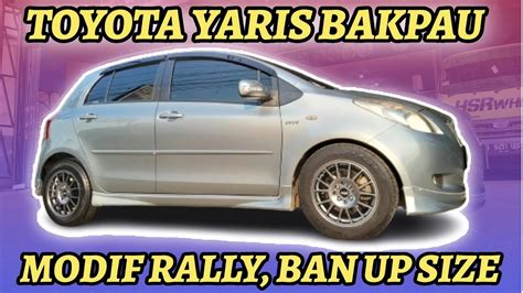 Modifikasi Toyota Yaris Bakpao Pakai Velg Ring 15 Hsr Tampilan Rally