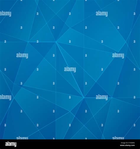 Abstract Blue Geometric Business Vector Background Stock Vector Image