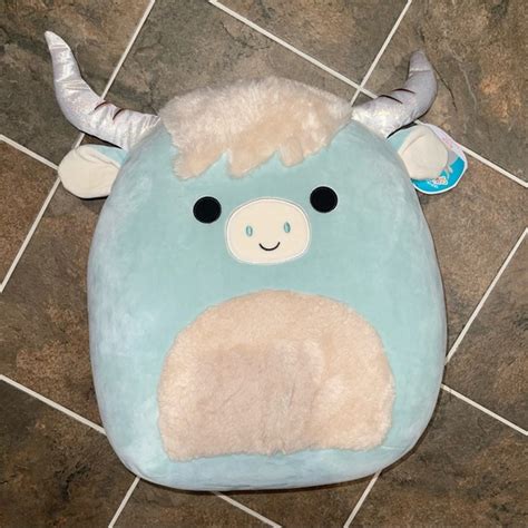 Armie Highland Cow Squishmallow Army Military