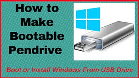 How To Make A Bootable Pen Drive Through Command Prompt Youtube