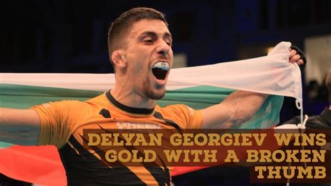 Delyan Georgiev Wins Gold With A Broken Thumb At 2017 Immaf Worlds