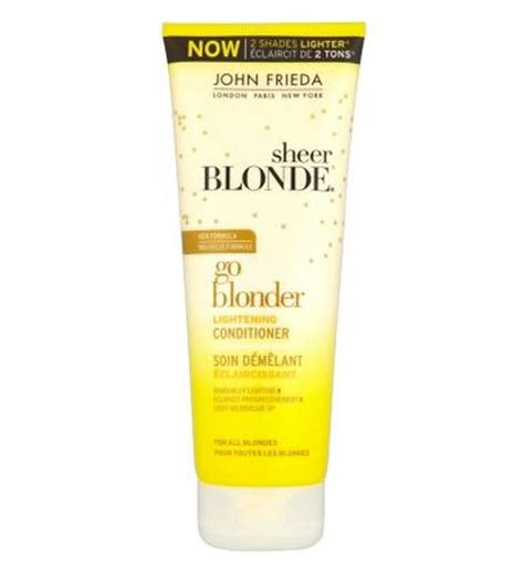 John Frieda Sheer Blonde Go Blonder Lightening Conditioner 250ml Ebay
