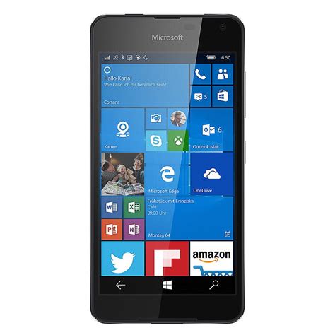 Bedienungsanleitung Microsoft Lumia 650 Lte Schwarz Windows