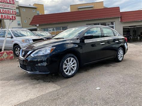 2019 Nissan Sentra Black With 35125 Miles Available Now Used Nissan