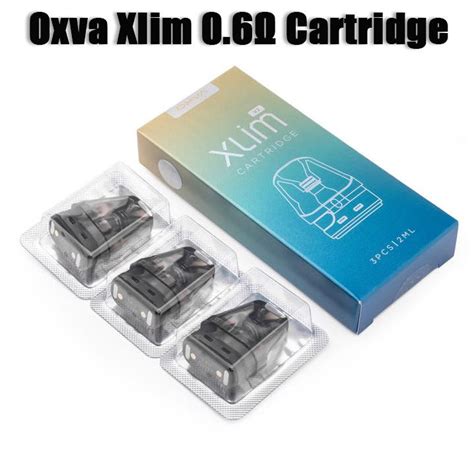 Oxva Xlim 06Ω Cartridge 1 Piece And 1 Pack3pcs Lazada Ph