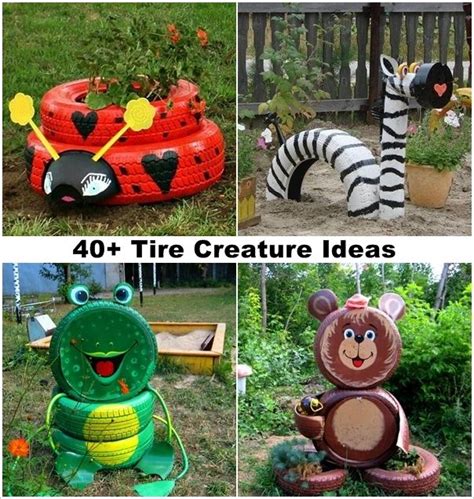 Garden Ideas Favorite 28 Awesome Photos Garden Ideas Recycled: Recycled Tire… | Tire garden, Diy ...
