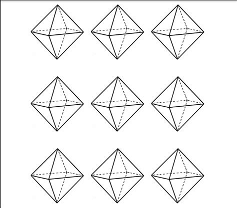 Solved Sketch The Planes Of Symmetry For Each Of The 9