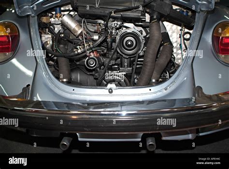 Volkswagen Beetle Engine Stock Photo Alamy
