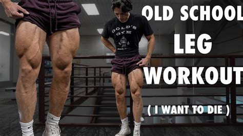 Heavy Leg Day Growing Tree Trunk Legs As A Natural Bodybuilder