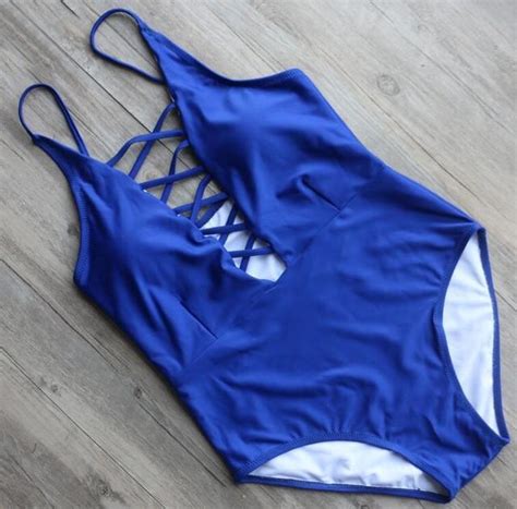 Newest Bandage One Piece Swimsuit Sets Sexy Swimwear Women Lace Bodysu