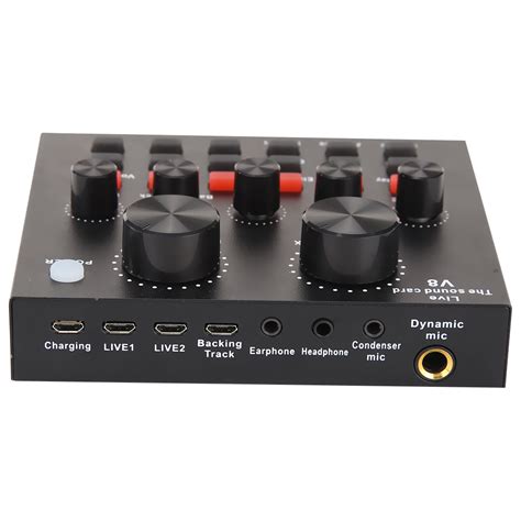 The sound card is an expansion card that allows the computer to send audio information to an audio device, like speakers, a pair of headphones, etc. V8 Audio External USB Headset Microphone Live Sound Card ...