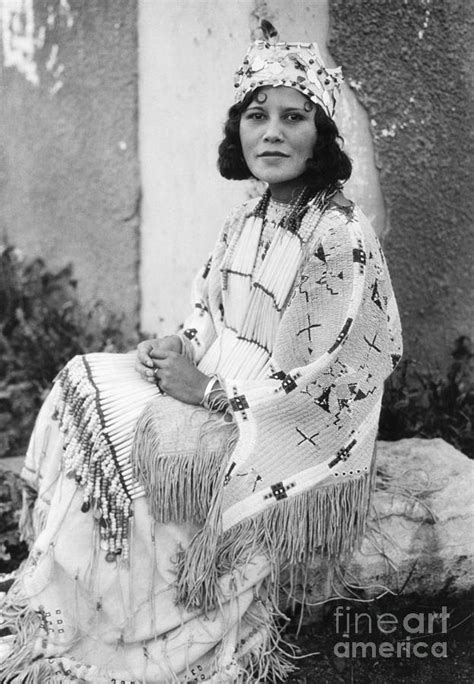 Cherokee Indian Woman Of Oklahoma By Bettmann