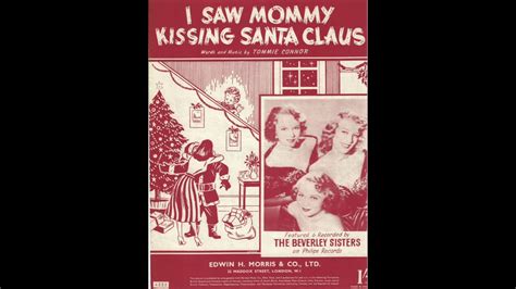 I Saw Mommy Kissing Santa Claus 1952 Youtube