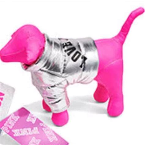 Pink Victorias Secret Accessories Victorias Secret Dog With Bomber