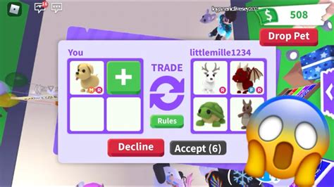 What People Trade For A Mega Neon Dog Adopt Me Roblox Otosection