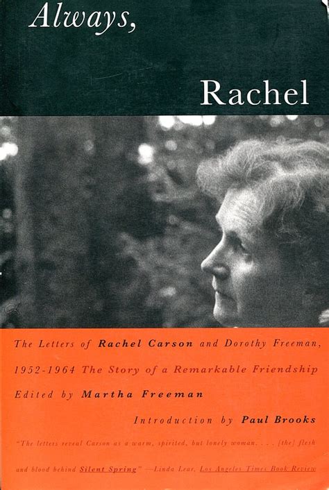 Always Rachel The Letters Of Rachel Carson And Dorothy Freeman 1952