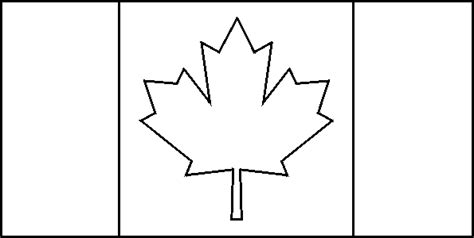 Colorear Bandera De Canada Dibujos Para Colorear Infantil