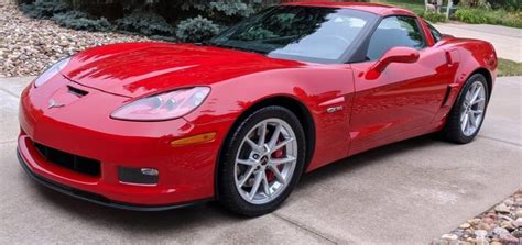 2006 Chevy Corvette Z06 For Auction With Just 100 Miles On The Clock