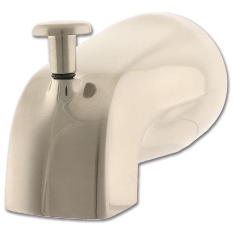 Chadwell Supply Tub Spout With Diverter Brushed Nickel
