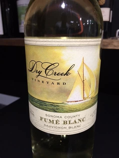 2016 Dry Creek Vineyard Fumé Blanc
