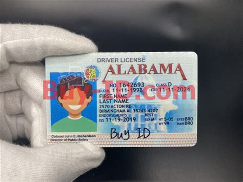 Alabama State Id Card Scannable Fake Id Fake Driving