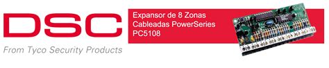 Dsc Pc5108 Módulo Expansor De 8 Zonas Cableadas Compatible Con Panel