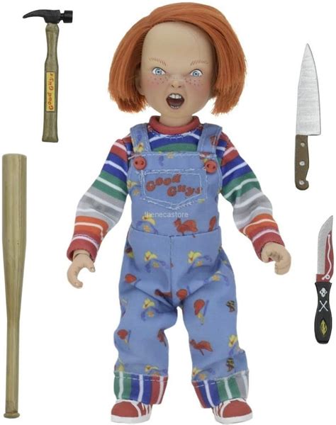 Neca Childs Play Chucky 8 Scale Clothed Action Figure 14 Cm Amazon