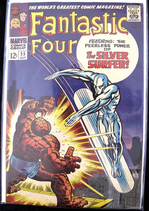 It is—there is a human phrase that covers it. Fantastic Four #55, The Silver Surfer vs. The Thing ...
