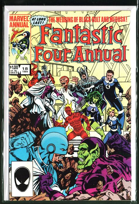 Fantastic Four Annual 18 1984 Comic Books Copper Age Marvel