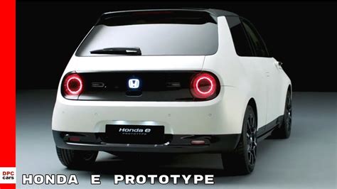 Honda E Prototype Youtube