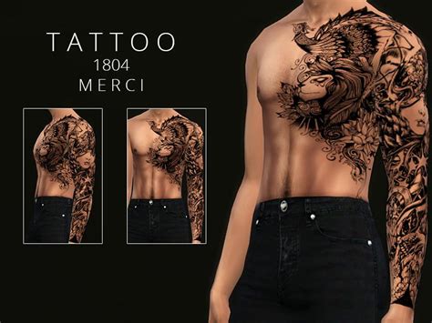 Sims Tattoos Absolute Best Tattoo Cc Packs Update Snootysims