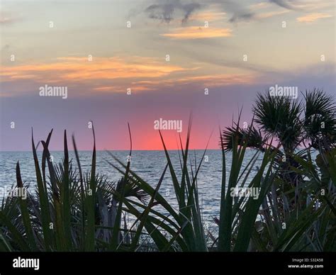 Caspersen Beach Venice Florida Stock Photo Alamy