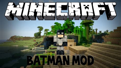 Minecraft Batman Mod Youtube