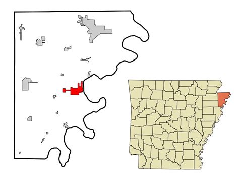 Image Mississippi County Arkansas Incorporated And Unincorporated