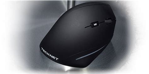 Tecknet Vertical Ergonomic Wireless Mouse Review Hub