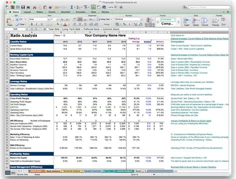 Spreadsheet Examples For Small Business Financial Plan Template