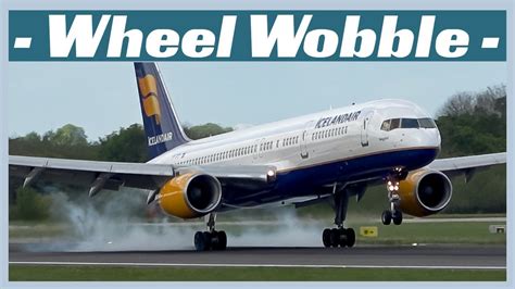 Boeing 757 Landing Gear Wobble Youtube