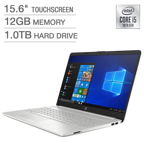 Hp 15 Dw2025cl Laptop 156 Hd Touch Screen Intel Core 10th Gen I5 1035g1 12gb Memory 1tb