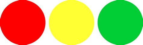 As Seen In Red Yellow Green Circles 3600x1200 Png Download