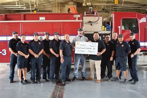 Local Firefighters Volunteers Exceed Fundraising Goal
