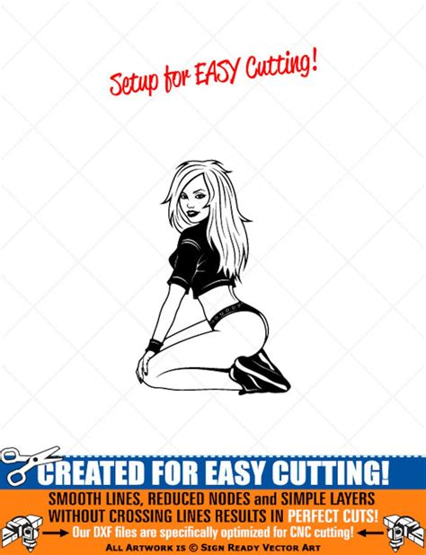 Sexy Hot Woman Girl Clipart Vector Clip Art Graphics Digital Etsy