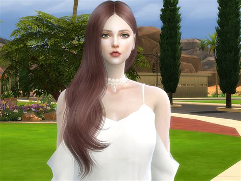 The Sims Resource Sclub Ts4 Hair Helen N14